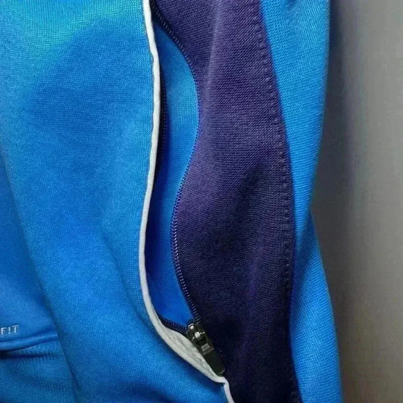 Nike dri-fit fleece lined quarter zip pocketed hoodie size Small - Picture 6 of 9